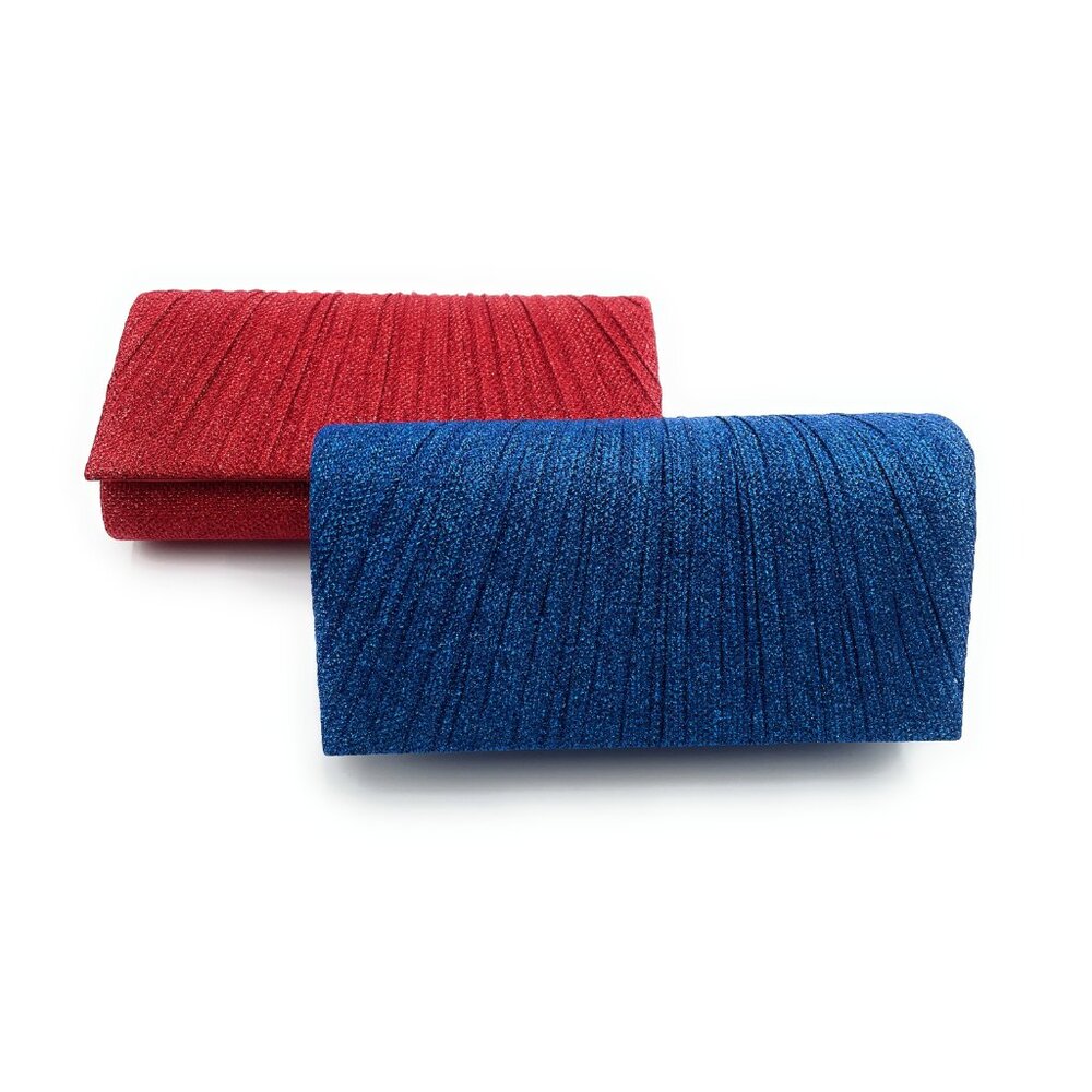 Silver Sparkling Evening Clutch Bag | Women’s Party & Formal Purse NWOT